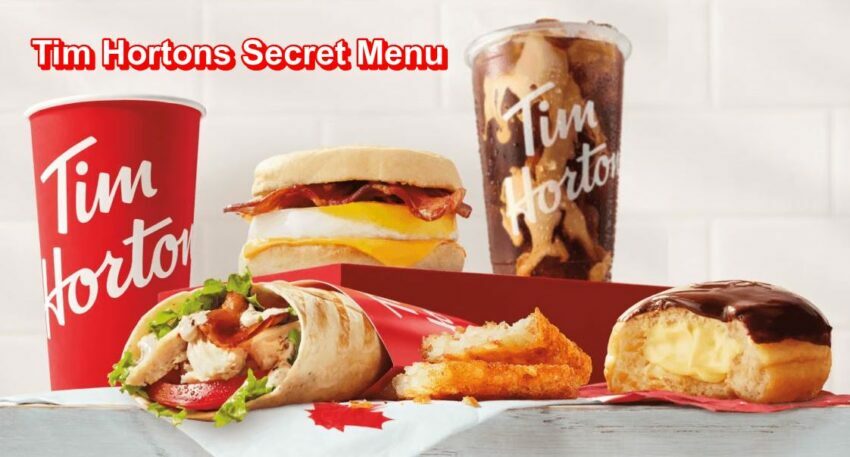 Tim Hortons Secret Menu