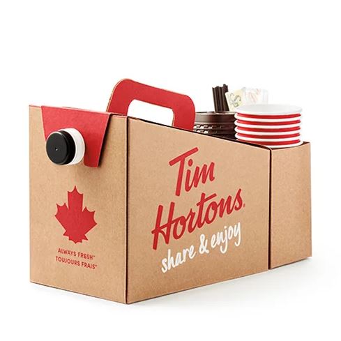 How Much is Tim Hortons Take 12 Coffee