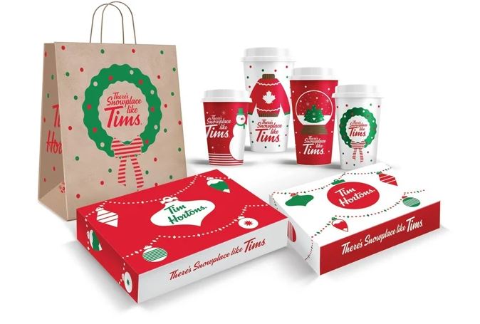 tim hortons holiday menu